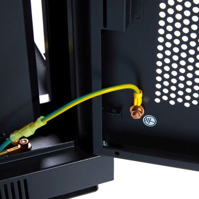 4Cabling 45RU 1000mm Deep x 800mm Wide Server Rack with Bi-Fold Mesh D