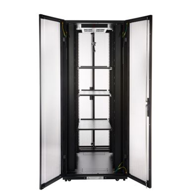 4Cabling 45RU 1070mm Deep x 800mm Wide Premium Server Rack With Bi-Fol