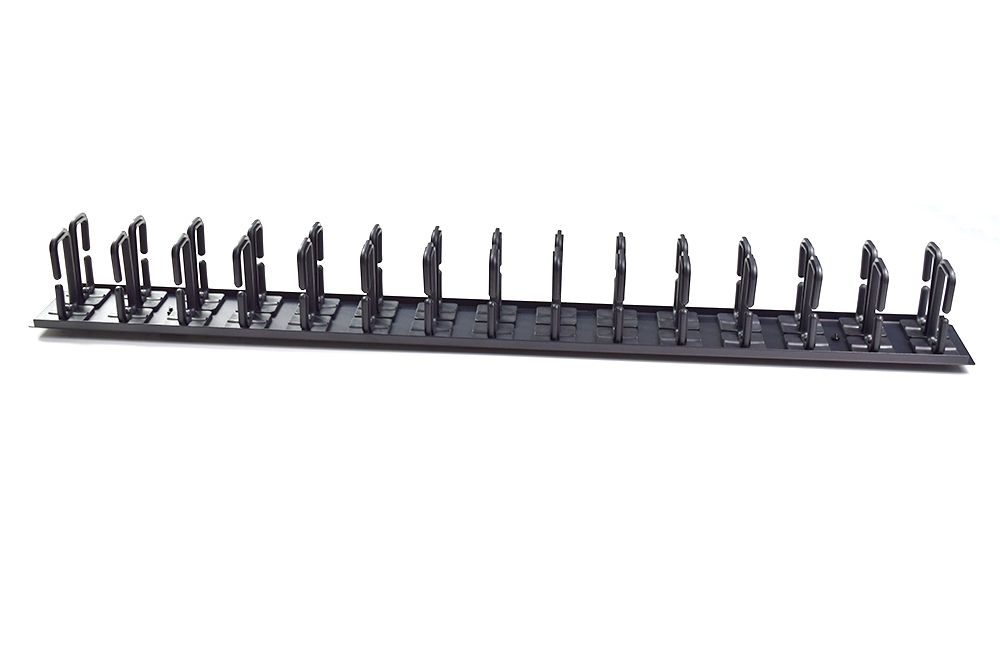 Mange Cable Rails 2RU VERTICAL Cable Management Rail. 30 Rings. Pack of 2