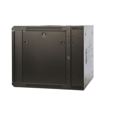 4Cabling 9RU 600mm Deep x 600mm Wide Hinged Wall Mount Server Rack