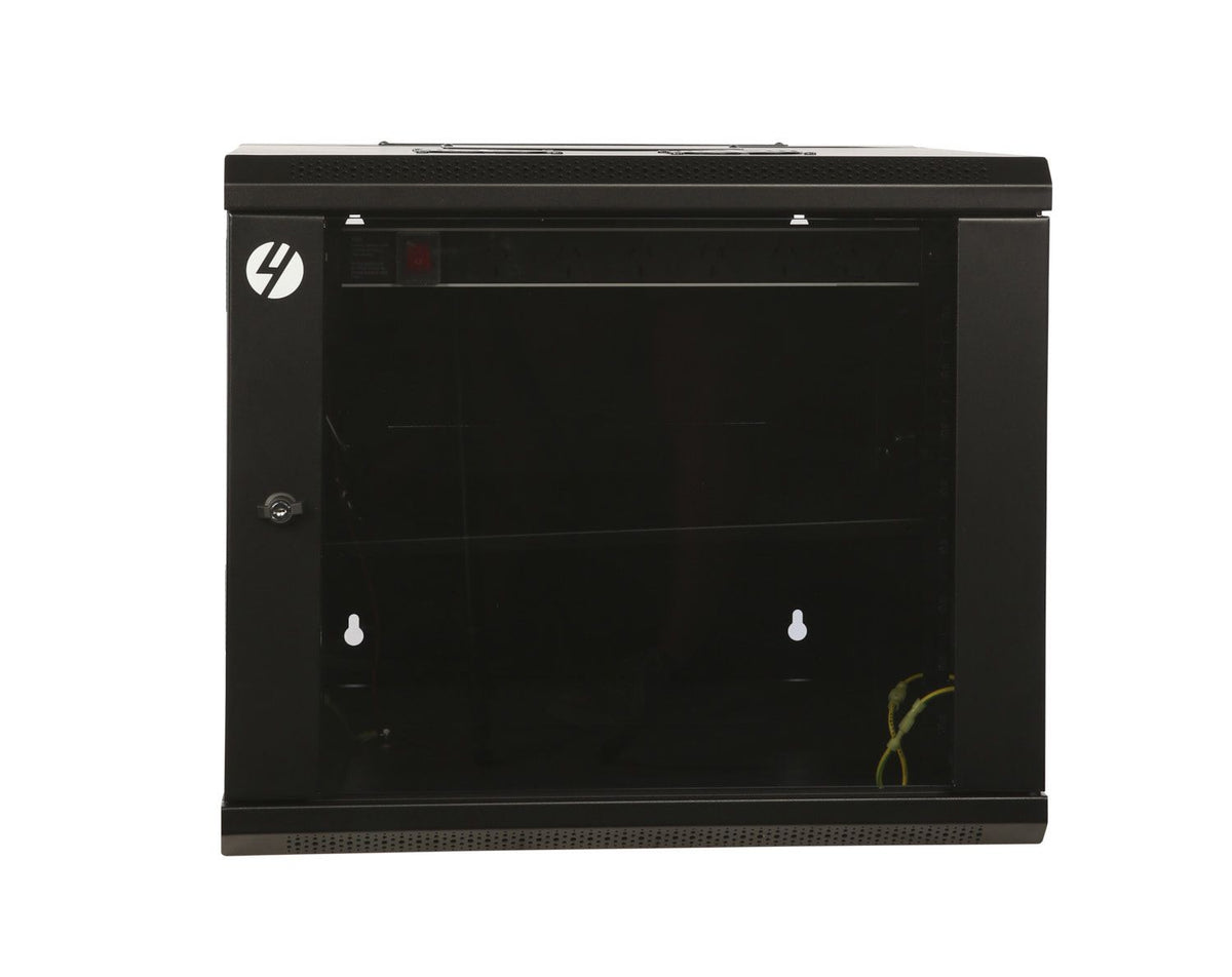 Server Mounted Without Rack 4Cabling 9RU 600mmDeep x 600mmWide Wall Mount Server Rack | Without Fa